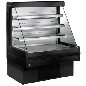 Ventilated refrigerated wall element
