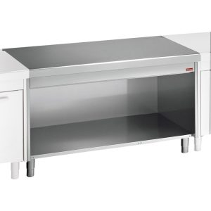 Neutral element on open cupboard
