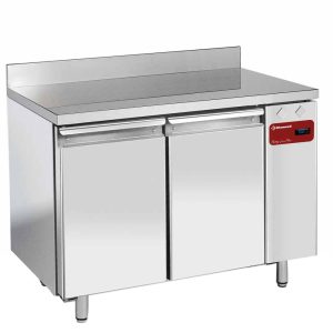 Wall refrigerated table, ventilated, 2 doors GN 1/1, 260 liters (without group)
