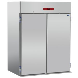 Refrigerator, 2 trolleys GN 2/1 - EN 600x800