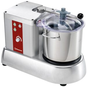 Stainless steel cutter, 9 liters, variable speed
