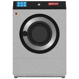 Sealing washing machine "stainless steel" 23 kg, with TOUCH SCREEN