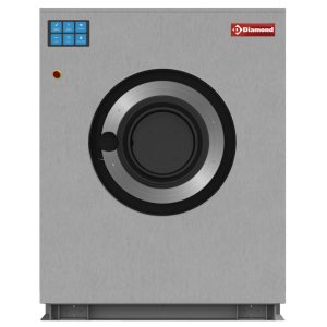 Sealing washing machine "stainless steel" 30 kg, with TOUCH SCREEN