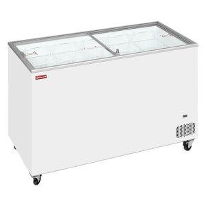 Freezer, chest, 400 liters, sliding cover