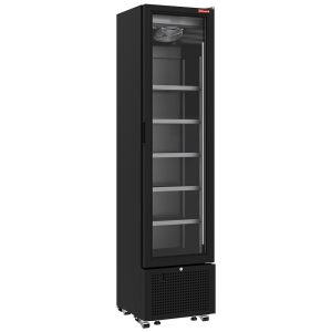 Positive refrigerated display 221 liters BLACK