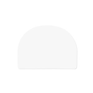Teigschaber weiß, LDPE 120 x 88 x 2 mm