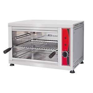 Salamander 2,2 kW, 230 V mit 8 Leistungsstufen - 610 x 370 x 400 mm