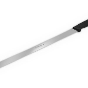 Wurst Messer 40 x 2,7 Schwarz Griff / Made in Solingen / Burgvogel