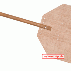 Pizza-Lahmacunschaufel 33x41xSL54x GL95 cm/aus Holz mit Metallspitze /Firin küregi ohne Karton
