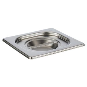 Deckel zu GN-Behälter 1/6 - ohne Löffelaussparung