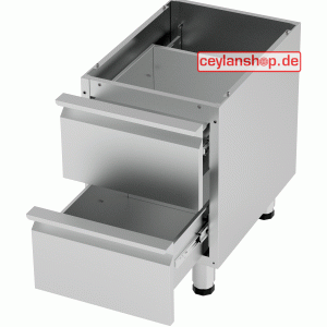 Schubladenschrank - 2 Schubladen 40 x 70 cm Angebot