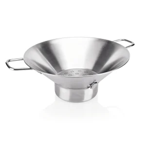 Pommes-Frites-Seiher, Ø 40 cm, Edelstahl – nur Abholung