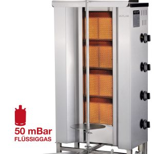 CEYLAN Dönergrill GO-D4 – Propan 50 mbar