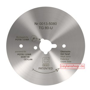 Kompatibles Kreismesser Ø 80 mm – Glatt, Universal