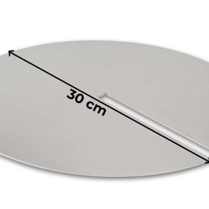 Spießteller mit Schlitz 30 cm