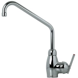 Faucet mixer, mono command "big flow" (exit MONO)