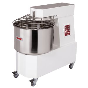Spiral mixer 42 liters, 2 speeds, - Automatic, digital, on wheels