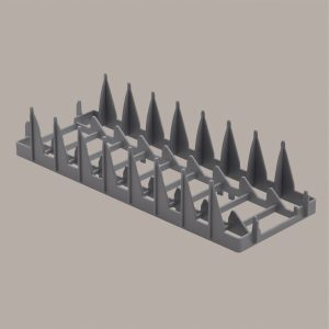 Support for 8 small Ø240 mm, basket 400x400 mm