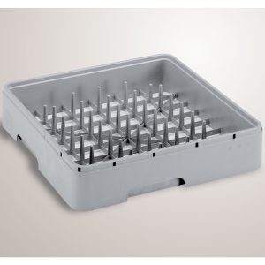 Basket for 12 plates - 450x450mm - polypropylene