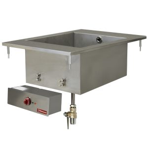 Electric bain-marie GN 1/1, drop in
