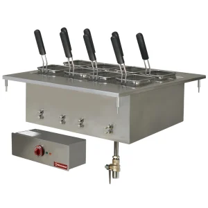 Electric pasta cooker, 40 liters, drop in