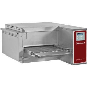 Ventilated ovens with heat transition gas, width 400 mm