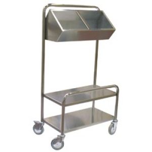 Tray and cutlery holder