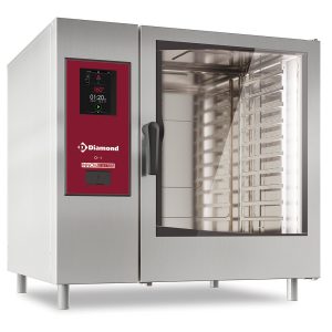 Gas oven "TOUCH" direct steam and convection 12xGN2/1+ Cleaning