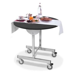 Service table Ø 800 mm, room service