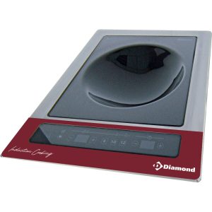 Induction plate "built-in wok" 6 kW-TRI, tactile keys